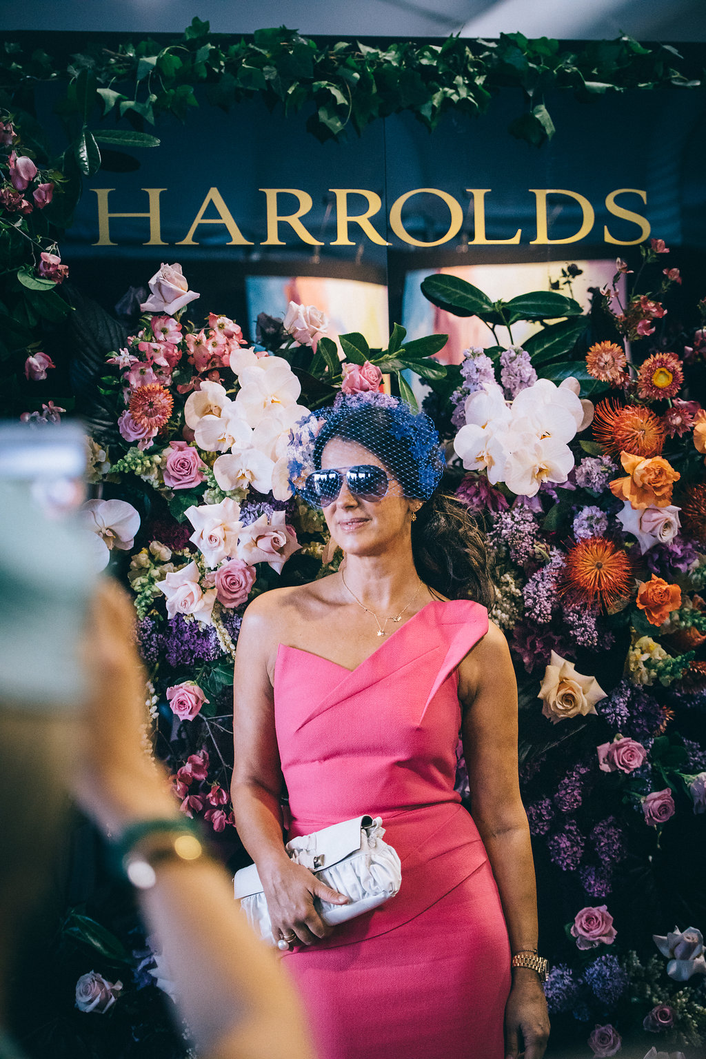 Harrolds fashion at Caulfield Cup raceday for spring racing carnival in Melbourne